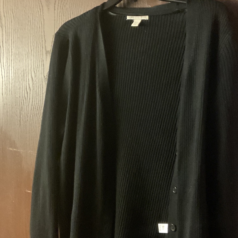 Cato Men's Classic Black Cardigan